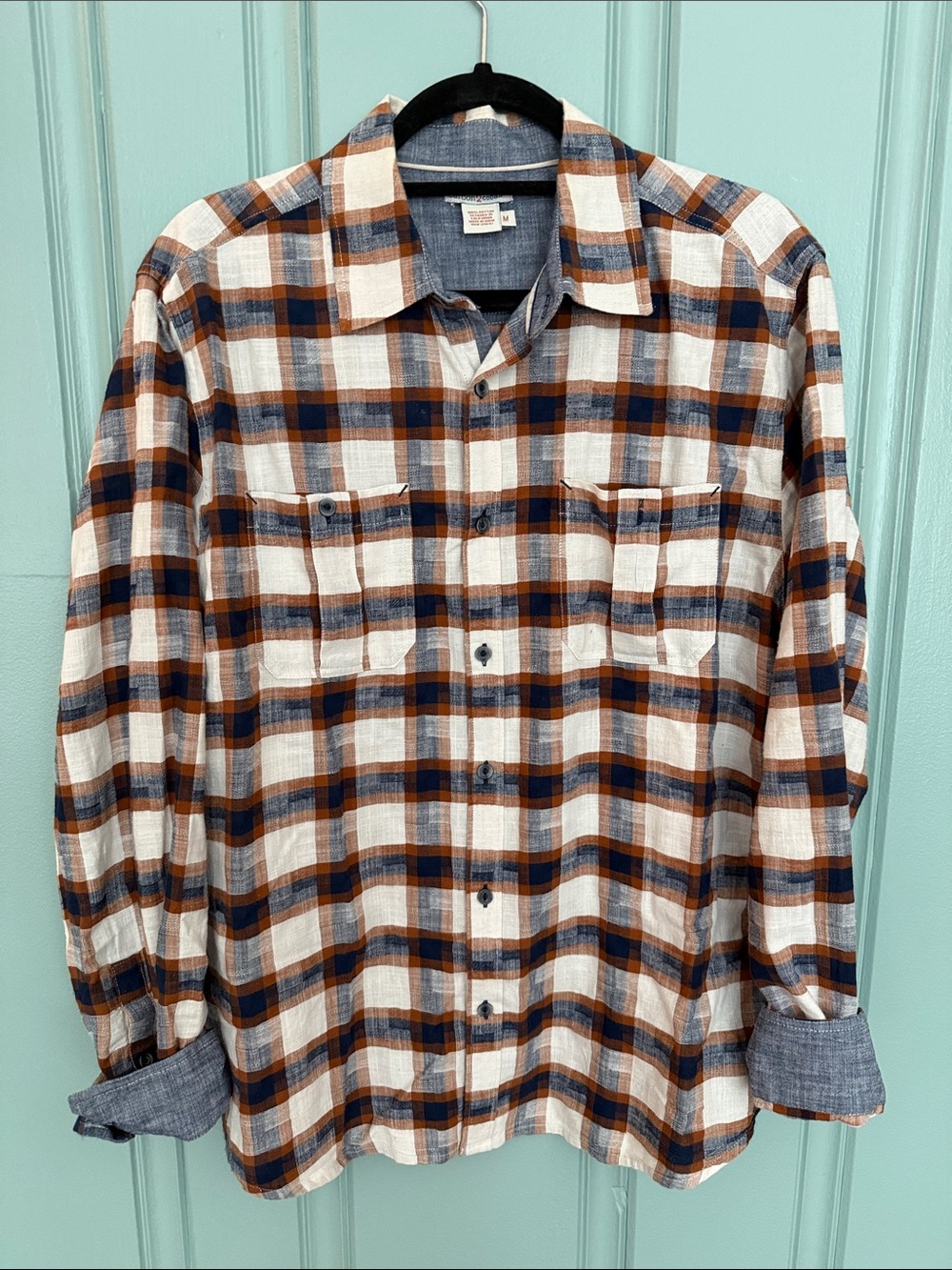 Carbon2Cobalt Chambray Shirt with Denim lining